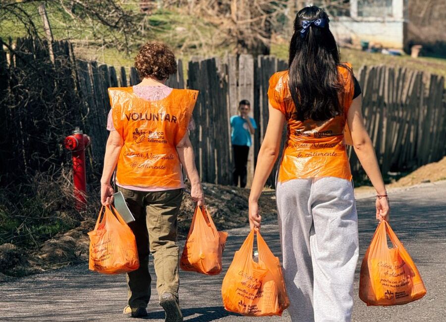 Voluntari Banca pentru Alimente Timișoara