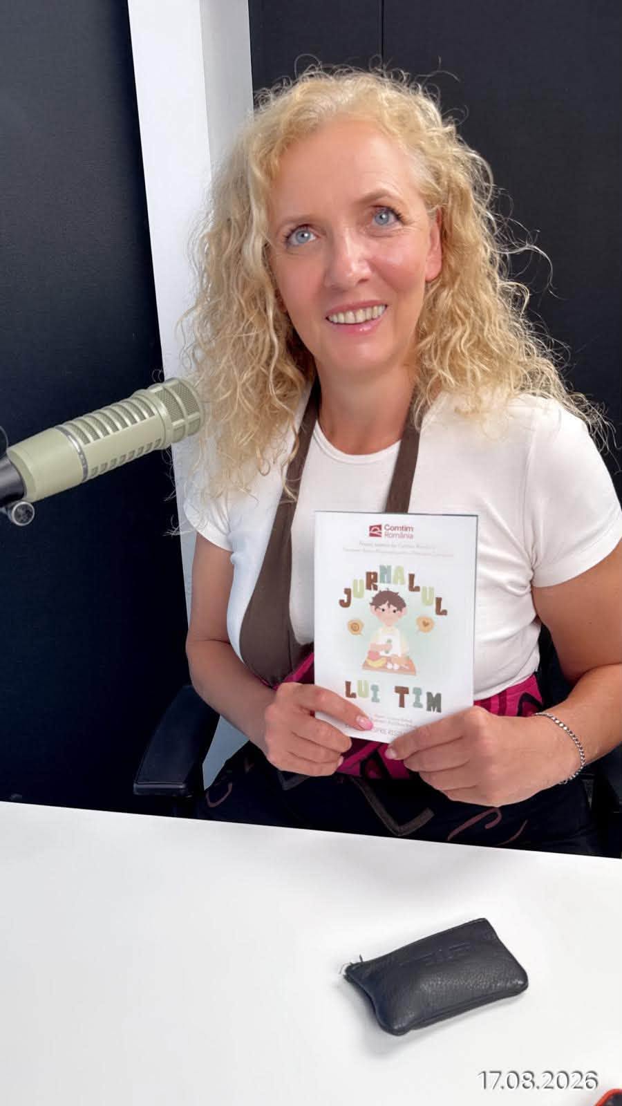 Jurnalul lui Tim, în studioul Radio Brașov